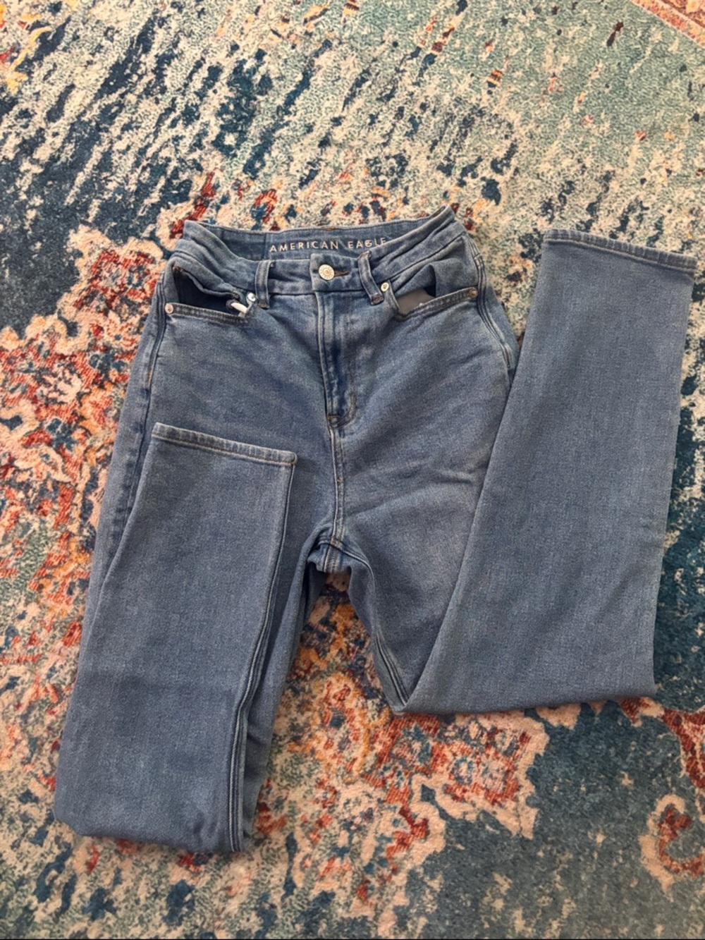 American Eagle Outfitters Slim Indigo Blue Skinny Jeans